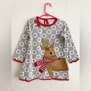 Emily rose Christmas long sleeve top for girls